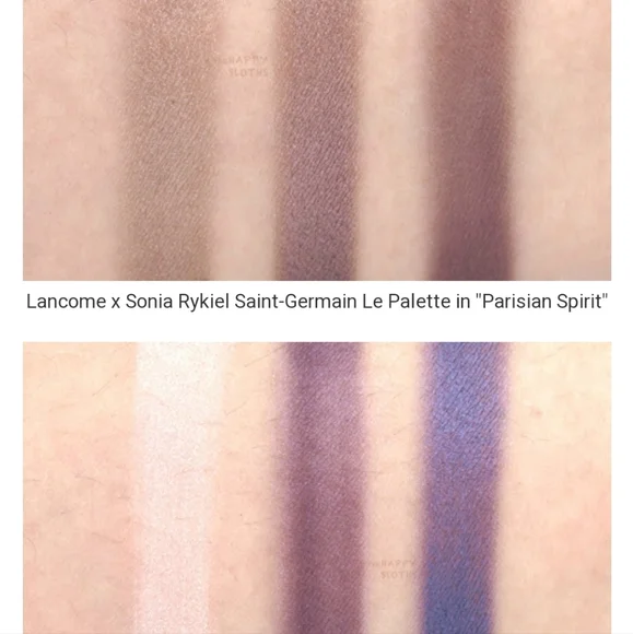 NIB Lancome x Sonia Rykiel Eyeshadow Palette in "Parisian Spirit"